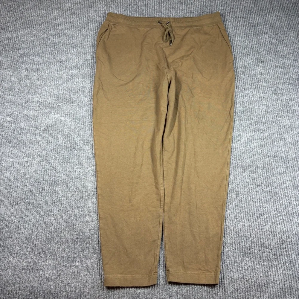 Banana‎ Republic Joggers Mens L Brown Drawstring Waist  Sweatpants